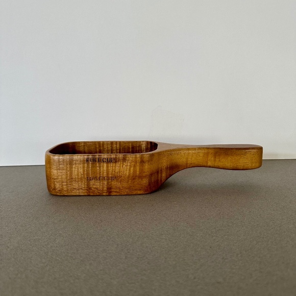Mad Hungry Acacia Wood Measuring Cup Scoop - Picture 1 of 7